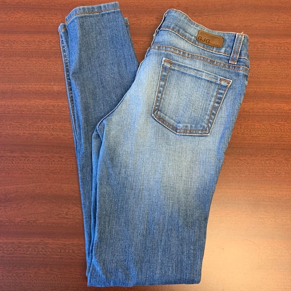 GJG Denim Factory Holes Jeans